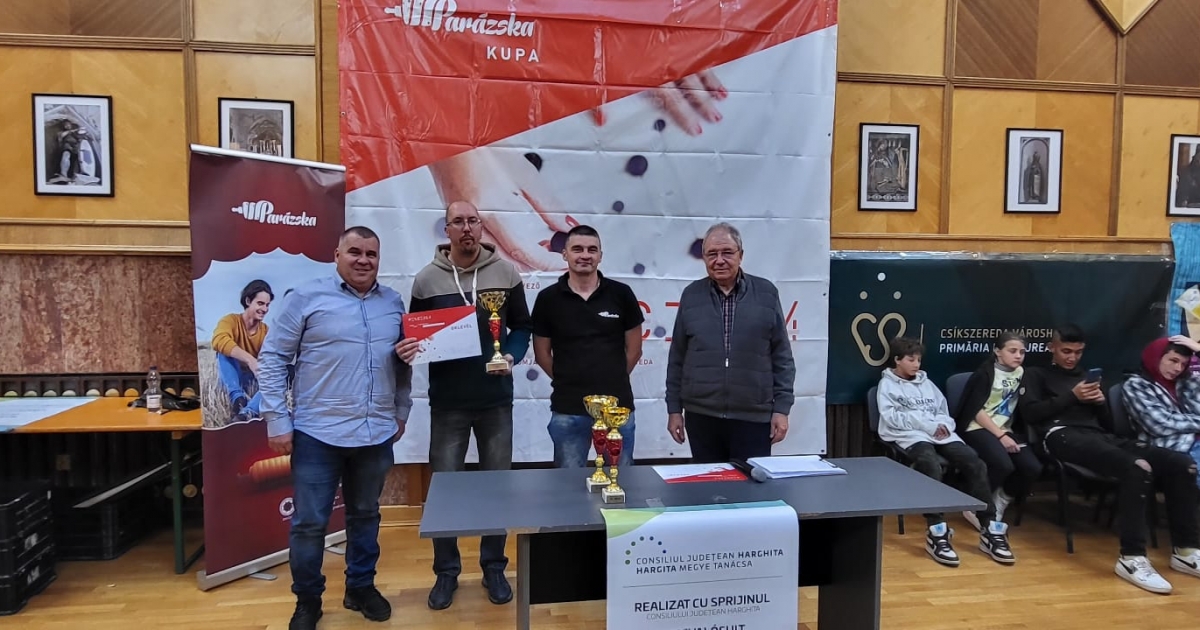 V. Parázska Kupa malomverseny Csíkszeredában